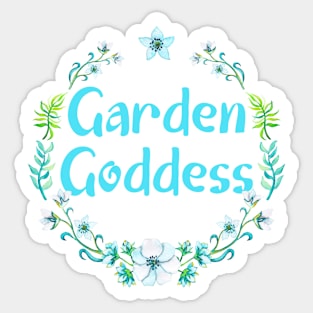 Garden Goddess Sticker